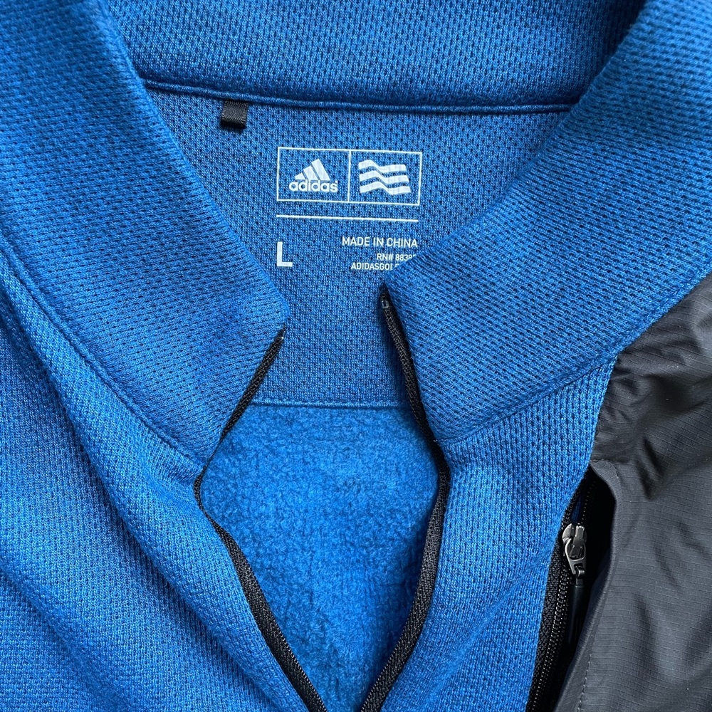 Adidas mens’ fleece pullover with logo Size L